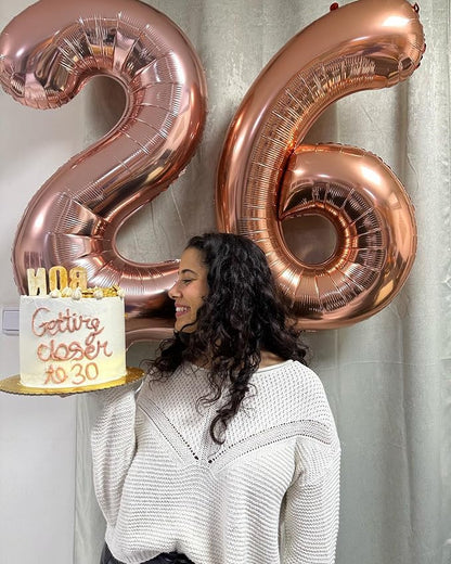 Rose Gold 6 Balloon - Image 4