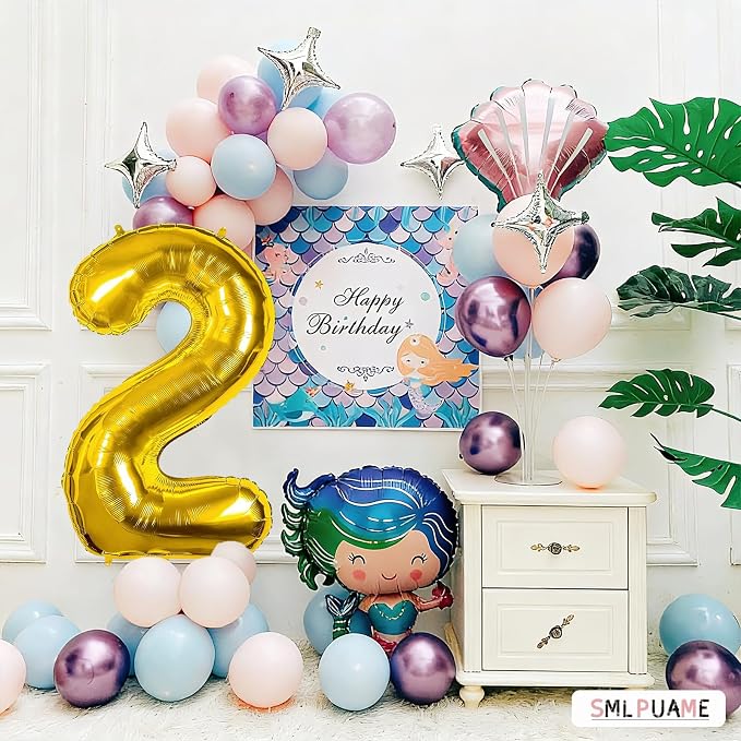 40 Inch Gold 20 Balloon Number, 20th Birthday Decoration Boys Girls | Large - Image 4