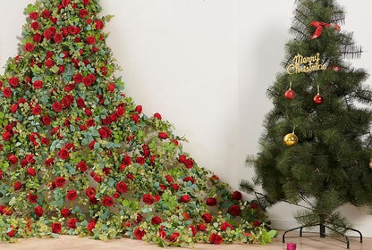 Artificial Flower Garland 2pcs 5.4ft Floral Peony Vine Decor, Hanging Faux - Image 5