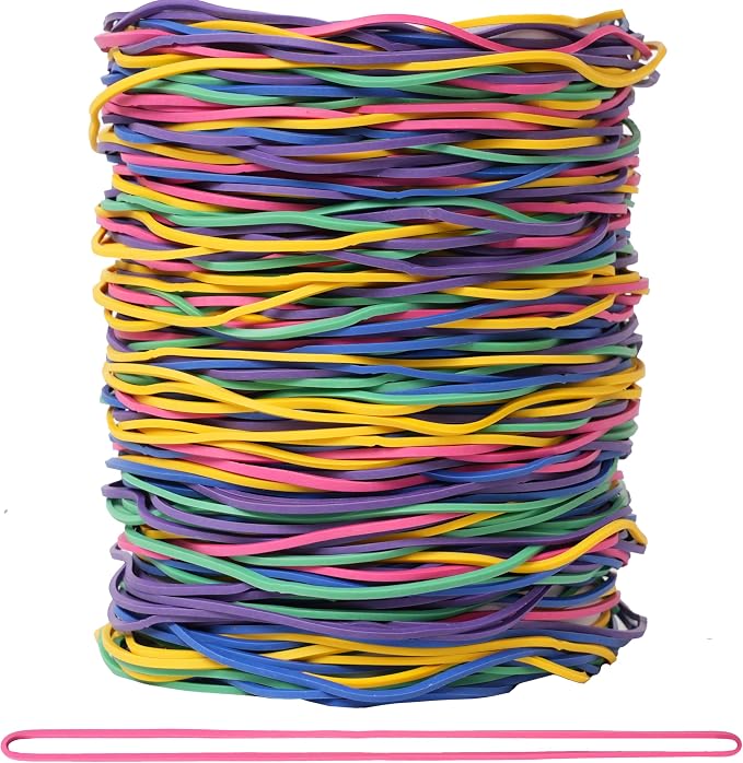 Rubber Bands for Balloon Arches Size#117A 200pcs Long Elastic Rubber Band | - Image 2