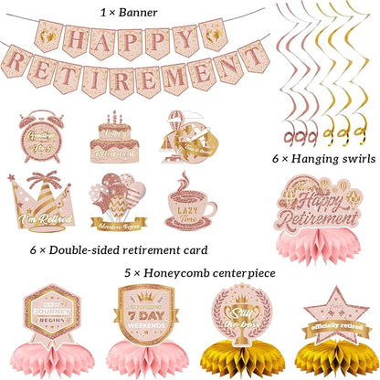 12Pcs Retirement Party Decorations - Image 3