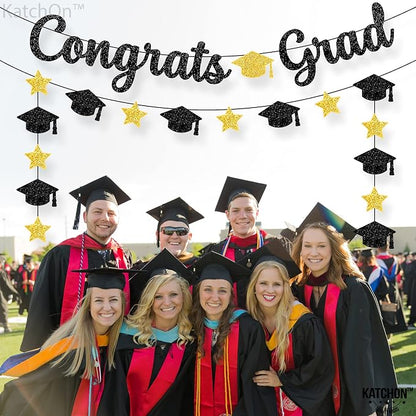 KatchOn Graduation Decorations 2026, 2026 Grad Party Decorations | Glitter - Image 3