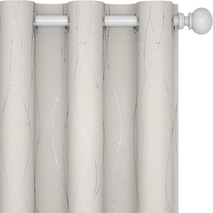 Deconovo Living Room Curtains 36 Inches Long, Thermal Insulated, Room Darkening by Unknown
