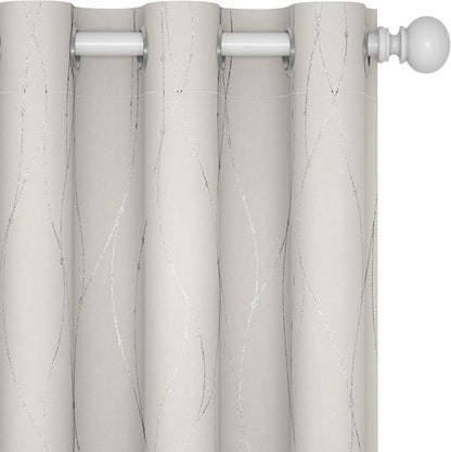 Deconovo Living Room Curtains 36 Inches Long, Thermal Insulated, Room Darkening by Unknown