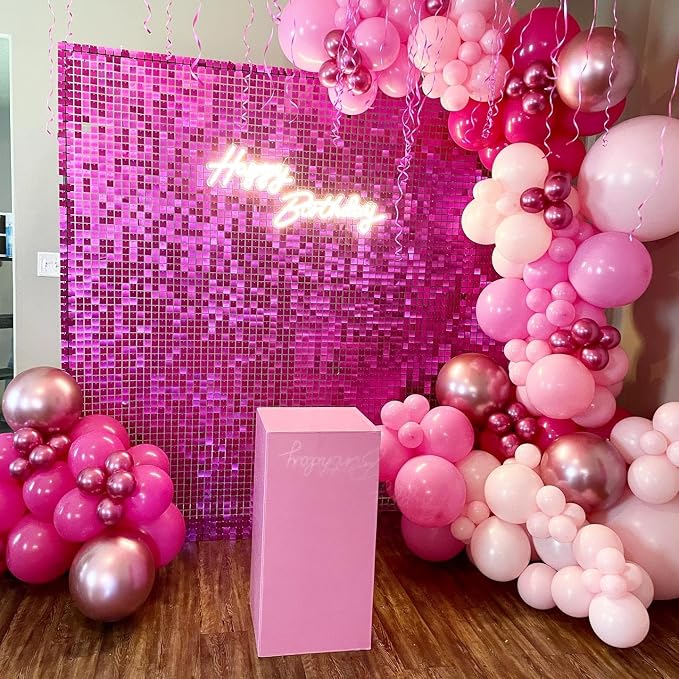 Pink Balloons Arch Kit, Princess Theme, Engagements, Galentine's Day, - Image 4