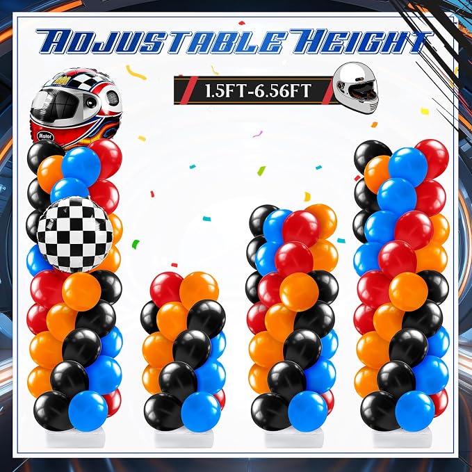 Kasyat 2 Sets Hot Car Balloon Column Stand Kit - Image 5