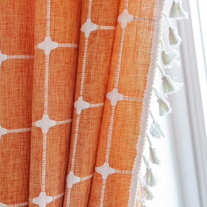 Sutuo Home Boho Curtains Plaids - Image 7