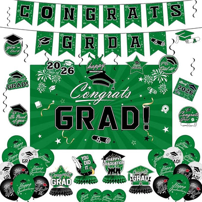 Graduation Decorations 2026 Set by BringWarmandGiftstoFamily