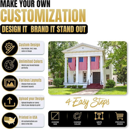 Custom Flag by BCB Print; Personalized Outdoor Flag - Image 7
