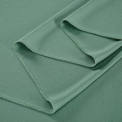 10 ft x 20 ft Sage Green Backdrop Curtains - Image 3
