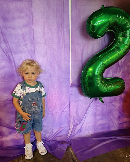 Green Number 3 Balloon 40 Inch - Image 8