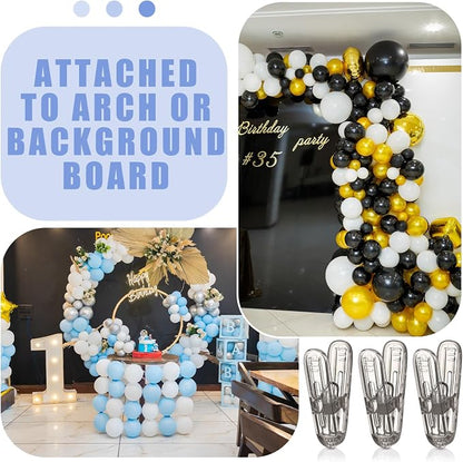 LemonRoad 20 Pack Balloon Arch Clips Plastic Spring Clamps 2.4 Inch Heavy Duty - Image 5