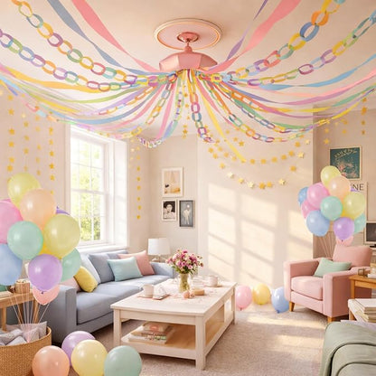Gleebixi Pastel Birthday Decorations Kit - Image 6