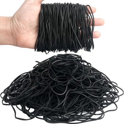 Rubber Bands for Balloon Arches 300pcs Black 4.8inch Large Elastic Bands | by HAIDIBAO