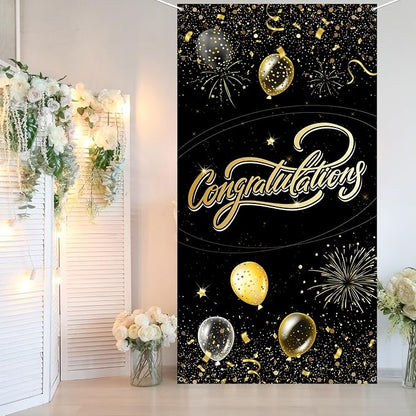 INNORU Congratulations Door Banner Decoration, Engagement Wedding Party Door - Image 6
