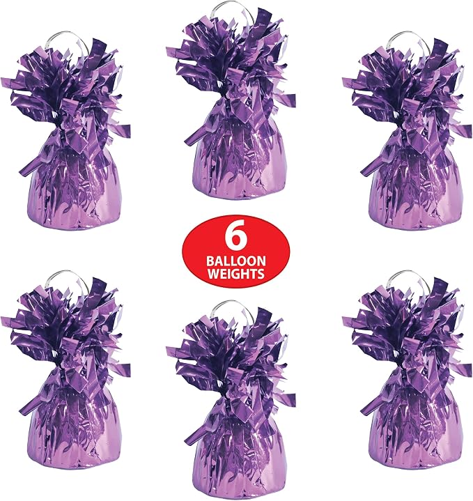 Beistle Metallic Wrapped Balloon Weights, Centerpieces and Table Décor - Image 4