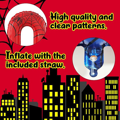 40 Inch Giant Spider Theme Number Foil Balloons - Image 3