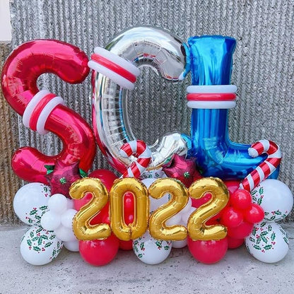 Red Letter V Balloons, V Balloon 40 Inch V Balloons Letter - Image 5