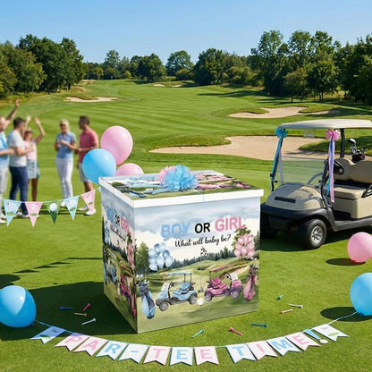 AmazingSpark 28in Giant Gender Reveal Gift Box - Image 6