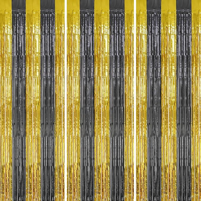 DECOCKRAT 3 Pack Foil Fringe Backdrop by DECOCKRAT