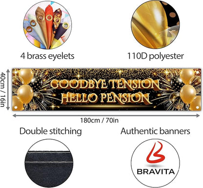 Happy Retirement Banners and Decorations - Image 2