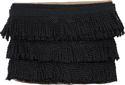 BEL AVENIR Bullion Fringe Trim Curtain Fringes 5/10 Yard x 2.5 Inches Sewing - Image 2