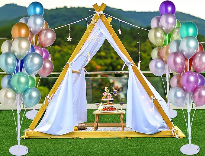 4 Sets of Balloon Stand Kit - 62in Balloon Stands - Image 6