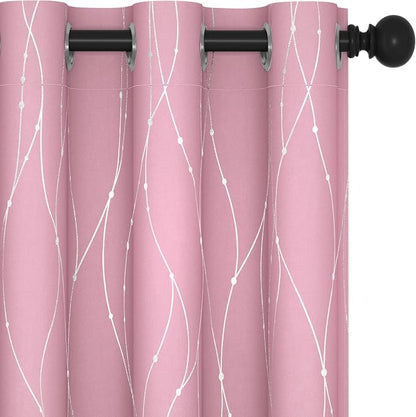 Deconovo Living Room Curtains 72 Inches Long, Thermal Insulated, Room Darkening by Unknown
