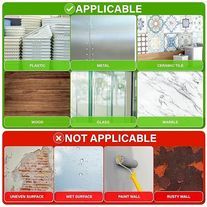 D-NYX Double Sided Tape Sticky Dot Removable Putty No Trace Clear Sticky Tack - Image 7