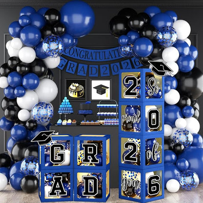 Graduation Decorations Class of 2026 by Gupesxu