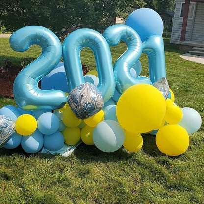 8th Birthday Number Balloons for Kids, 40 Inch Foil Number 8 Balloons Baby - Image 6