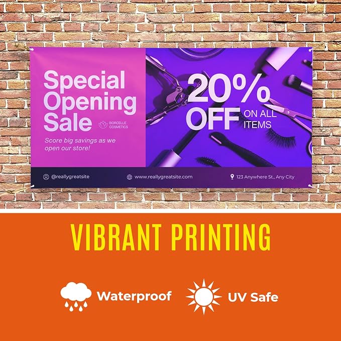Personalized Passion Vinyl Banner 8' x 15' - Image 3