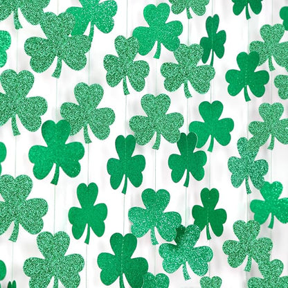 St-Saint Patricks-Day Decorations Shamrock Green-Garland - 35ft St. Patrick's by Panduola