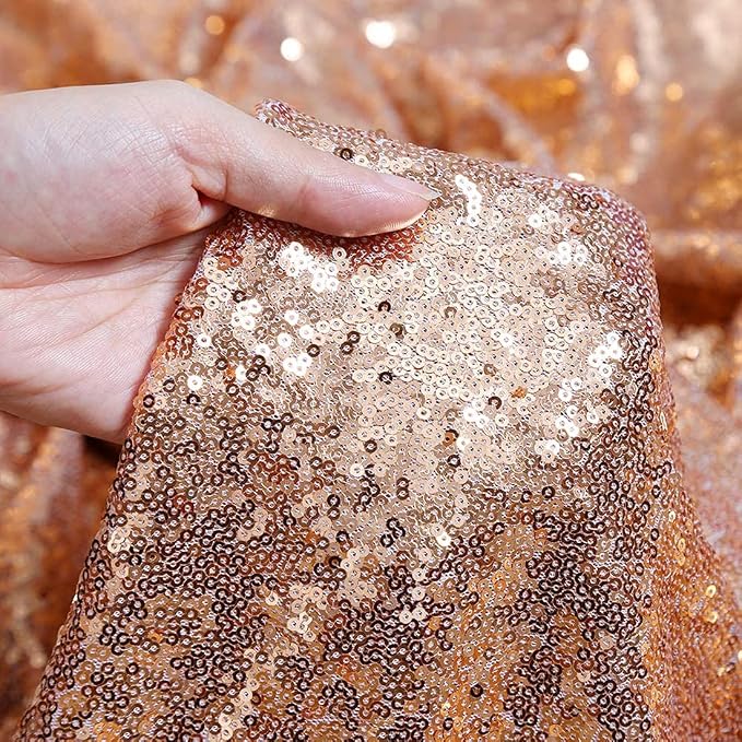 Poise3EHome 6FT x 8FT Sequin Photography Backdrop Curtain - Image 4