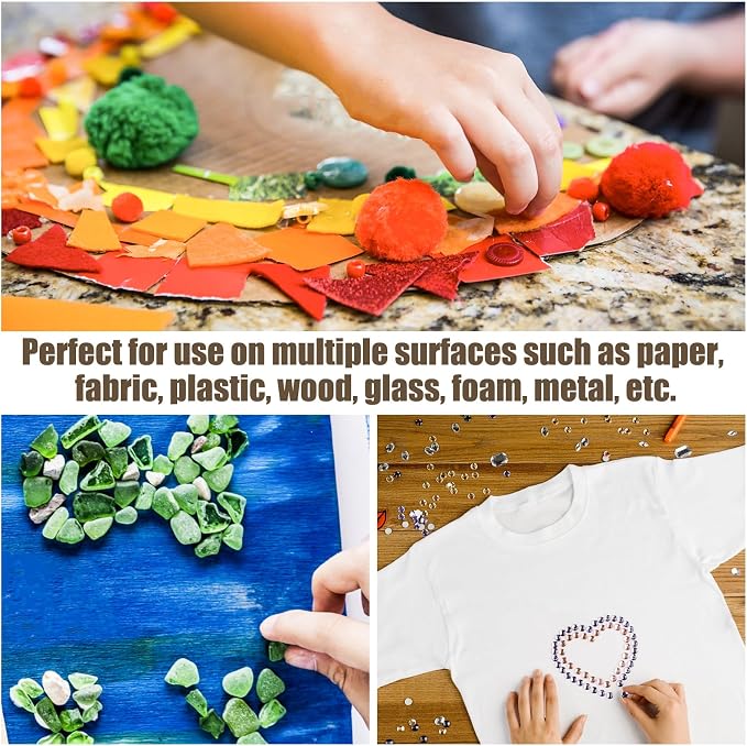 1500PCS Point Dots Balloon Glue Removable Adhesive Point Tape, 5Rolls Double - Image 3