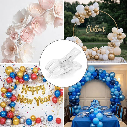20 Pack 3.5" Spring Clamp, for Balloon Arch Kit, Birthday Decoration, - Image 6