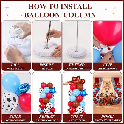 Balloon Towers Set of 2, Balloon Column Stand - Image 5