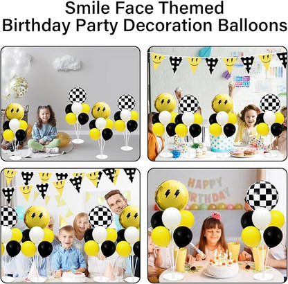 4 Sets Smile Party Balloons Stand Kit - Image 7