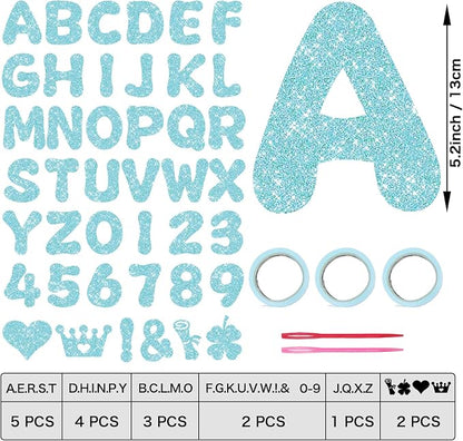 116PCS DIY Banner Customizable Birthday Banners Graduation Banner Custom Party - Image 2