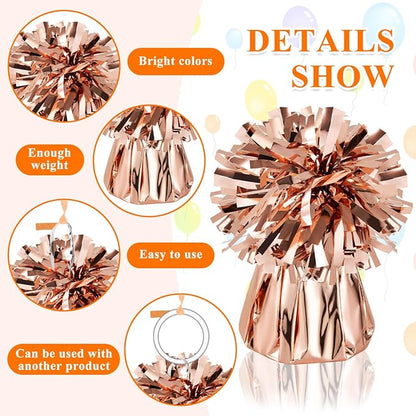 24 PCS Balloon Weights Metallic Anchor, Balloon Holder Heavy Weights | - Image 3