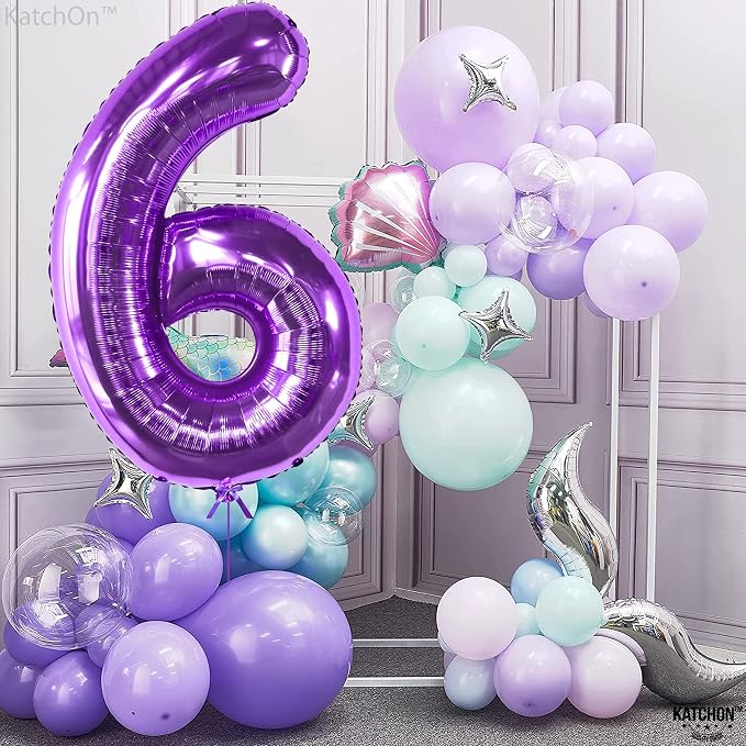 KatchOn Giant Purple 6 Balloon - Image 5