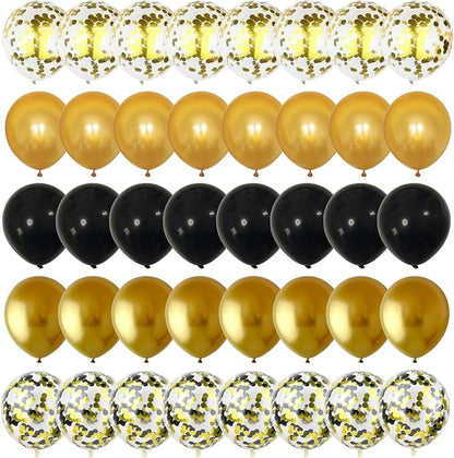 Balloons Gold and Black - Image 9