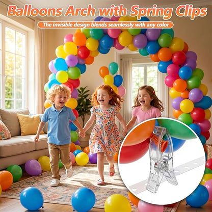 30pcs Balloon Arch Clips Clear Balloon Clamps - Image 6