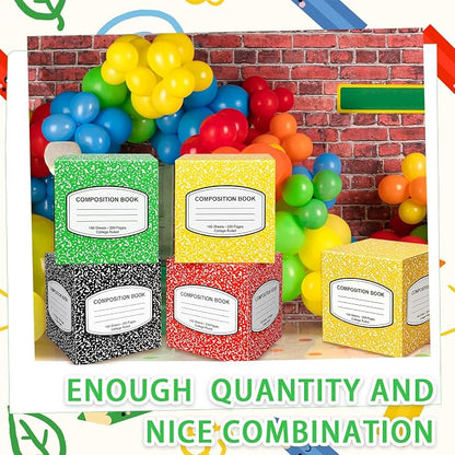 Denylo pro Back to School Balloon Box Decoration Sets Composition Book Balloon - Image 4