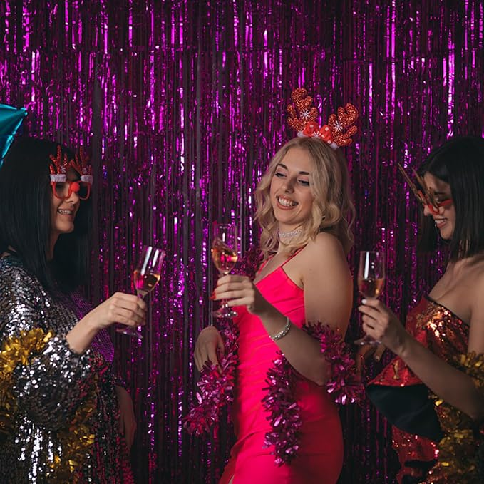 20 Pack Hot Pink Party Decorations - Image 6