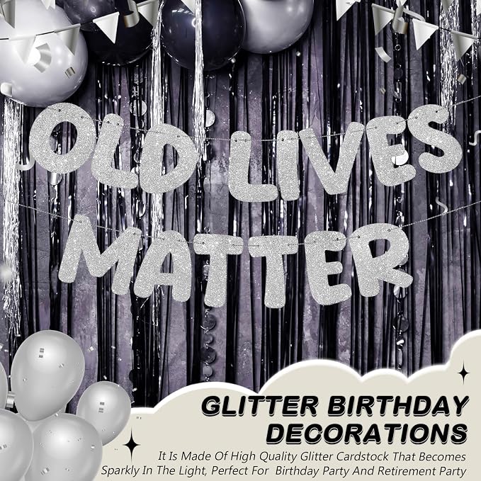 Fulmoon Pre Strung Banner 6.56 ft Funny Birthday Retirement Party Decorations - Image 7
