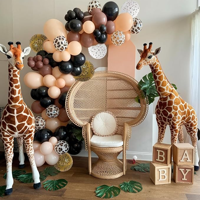 Cheetah Print Balloons, Animal Print Party Decorations - Image 3
