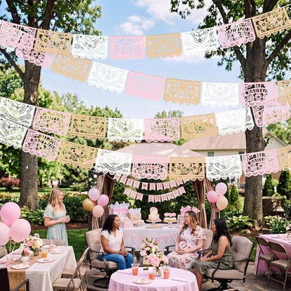 TaoBary 6 Pcs Papel Picado Mexican Wedding Cielito Lindo Party Decor 118 Feet - Image 7