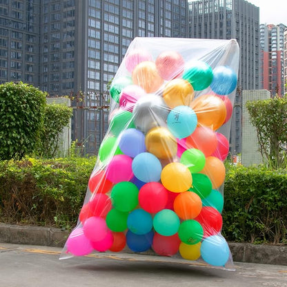 6 Pcs 98.4 x 59 Inches Clear Large Balloon Bags - Image 3