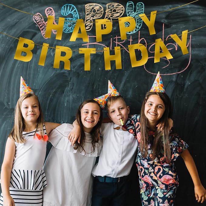 131 PCS Custom Birthday Banner DIY Letter Banners Personalized Banner | Make - Image 4